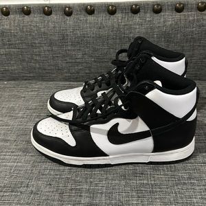 Nike panda dunk high top